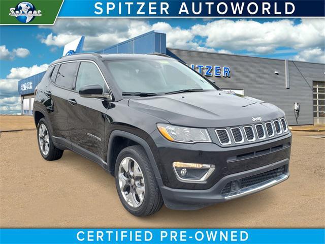 used 2021 Jeep Compass car, priced at $21,395