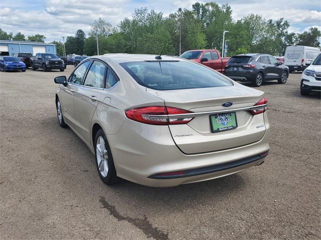 used 2018 Ford Fusion Hybrid car, priced at $15,648