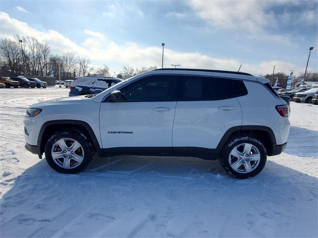 used 2022 Jeep Compass car, priced at $19,595