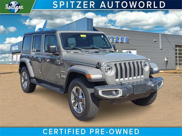 used 2020 Jeep Wrangler Unlimited car, priced at $35,595