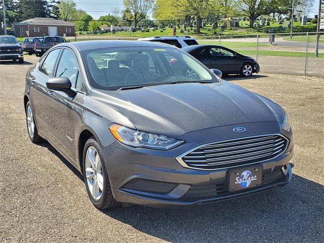 used 2018 Ford Fusion Hybrid car, priced at $16,493