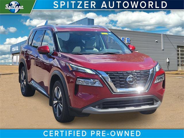 used 2021 Nissan Rogue car, priced at $24,389