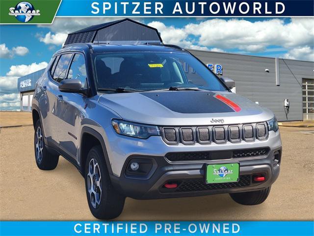 used 2022 Jeep Compass car, priced at $24,745