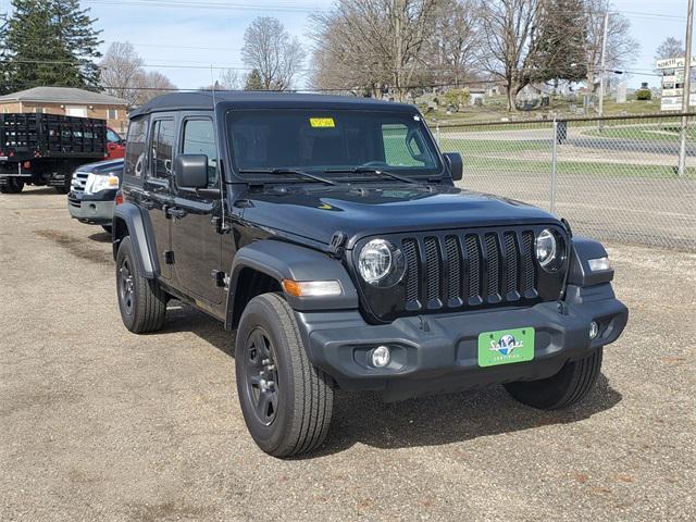 used 2021 Jeep Wrangler Unlimited car, priced at $30,298