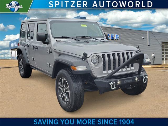 used 2019 Jeep Wrangler Unlimited car, priced at $21,250