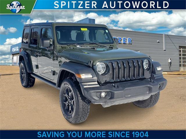 used 2020 Jeep Wrangler Unlimited car, priced at $26,595