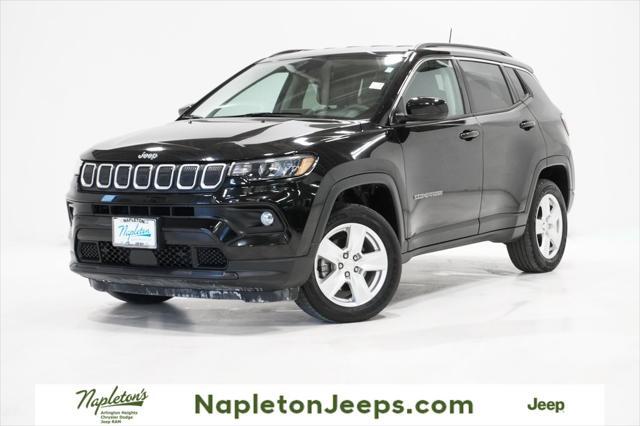 used 2022 Jeep Compass car, priced at $21,490