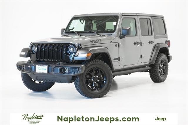 used 2021 Jeep Wrangler Unlimited car, priced at $29,997