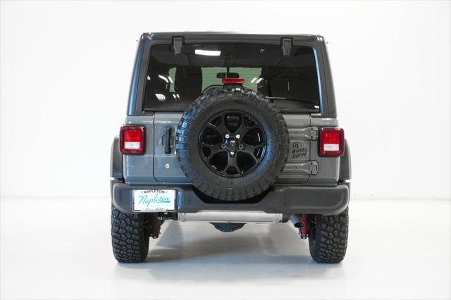 used 2021 Jeep Wrangler Unlimited car, priced at $29,997