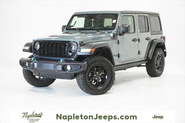 used 2024 Jeep Wrangler 4xe car, priced at $36,995