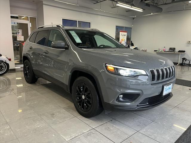 used 2021 Jeep Cherokee car, priced at $21,495