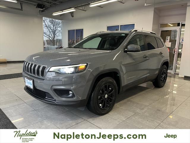 used 2021 Jeep Cherokee car, priced at $21,495