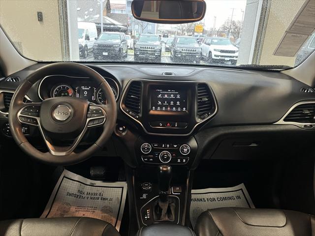 used 2021 Jeep Cherokee car, priced at $21,495