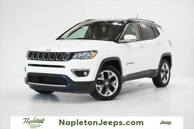 used 2021 Jeep Compass car, priced at $21,395