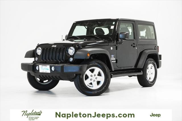 used 2016 Jeep Wrangler car, priced at $16,995