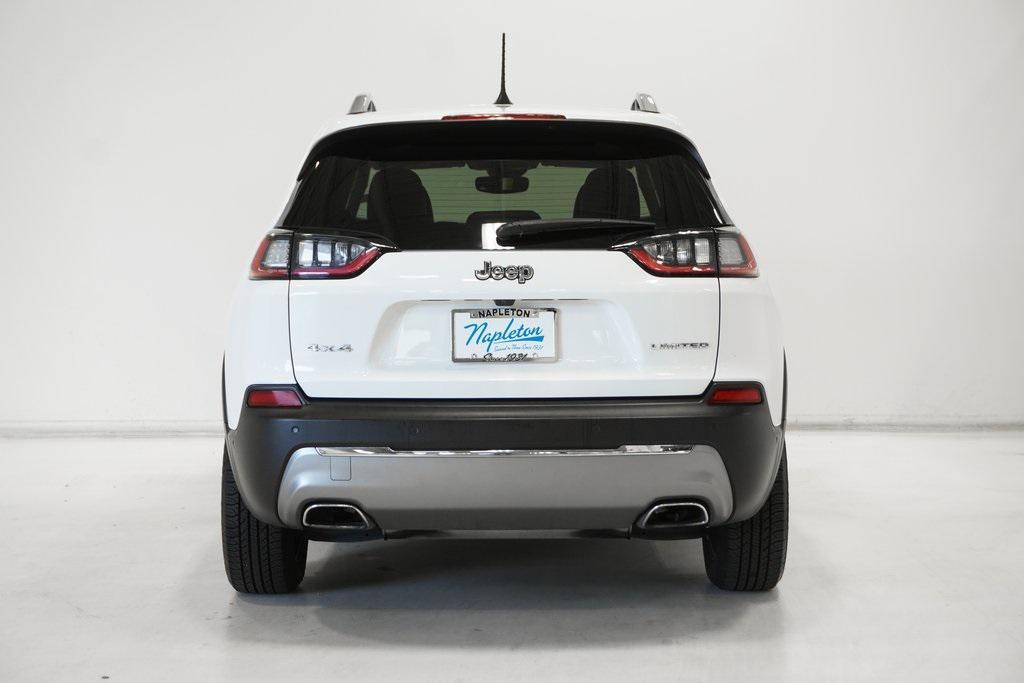 used 2021 Jeep Cherokee car, priced at $21,795
