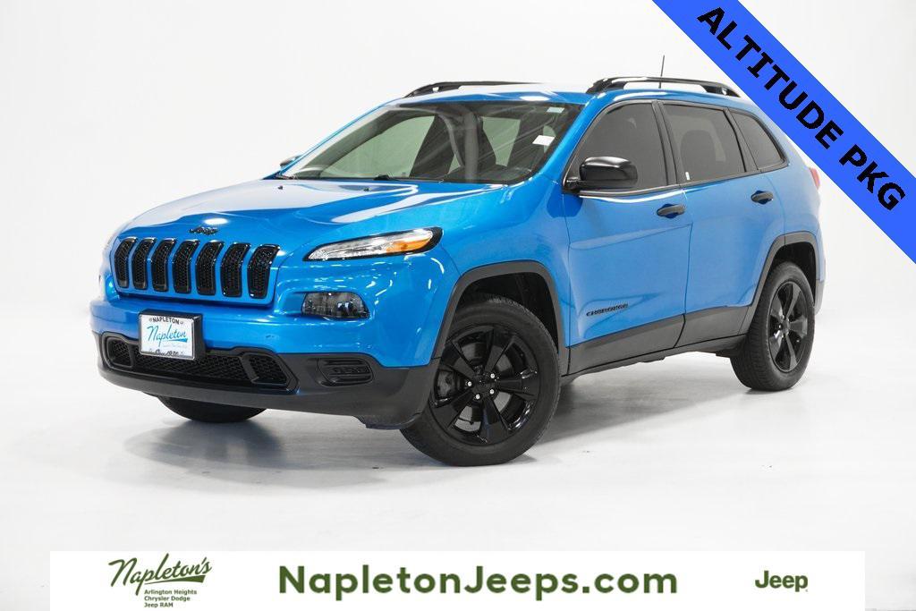 used 2017 Jeep Cherokee car, priced at $11,495