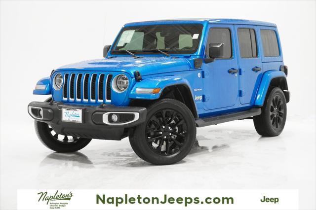 used 2021 Jeep Wrangler Unlimited car, priced at $33,695