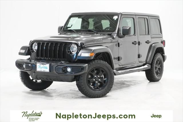 used 2021 Jeep Wrangler Unlimited car, priced at $30,795