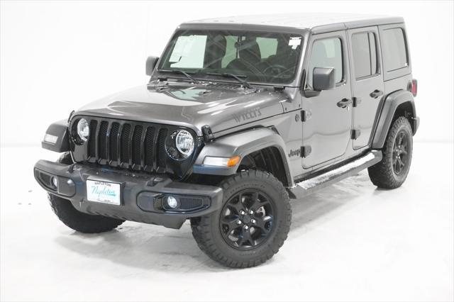 used 2021 Jeep Wrangler Unlimited car, priced at $30,795