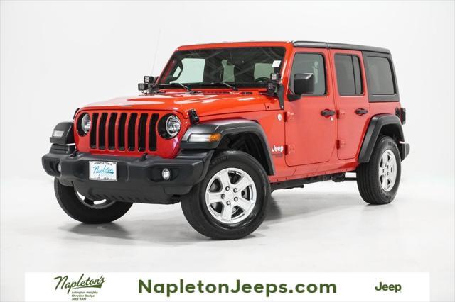 used 2020 Jeep Wrangler Unlimited car, priced at $22,995