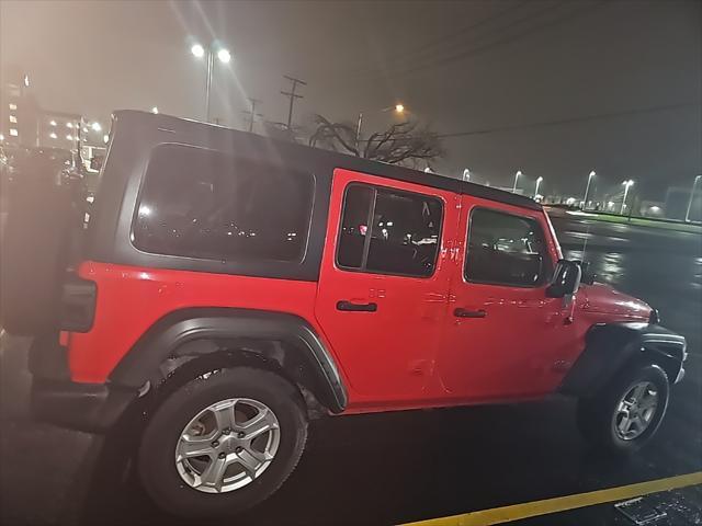 used 2020 Jeep Wrangler Unlimited car, priced at $23,495