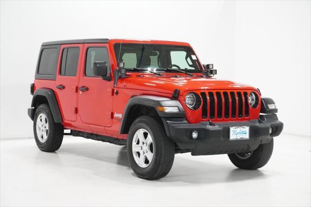 used 2020 Jeep Wrangler Unlimited car, priced at $22,995