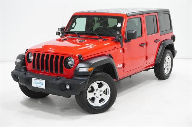 used 2020 Jeep Wrangler Unlimited car, priced at $22,995