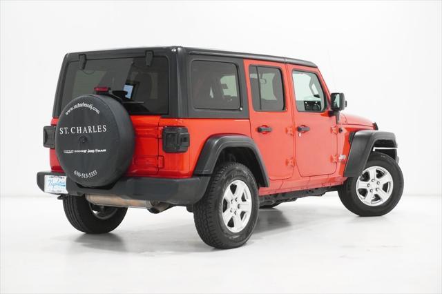 used 2020 Jeep Wrangler Unlimited car, priced at $22,995