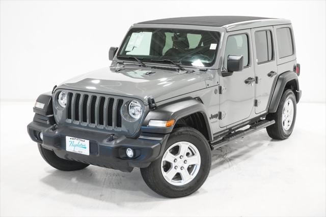 used 2022 Jeep Wrangler Unlimited car, priced at $33,295