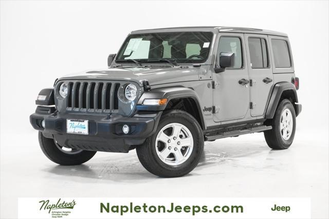 used 2022 Jeep Wrangler Unlimited car, priced at $33,295