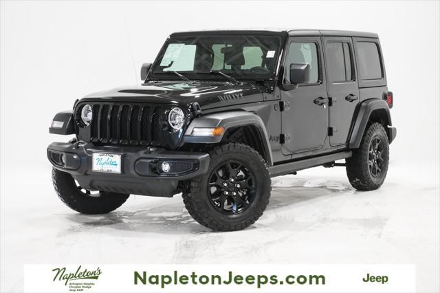 used 2022 Jeep Wrangler Unlimited car, priced at $30,995