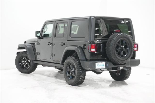 used 2022 Jeep Wrangler Unlimited car, priced at $30,995