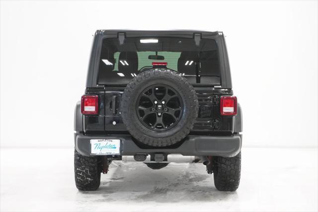 used 2022 Jeep Wrangler Unlimited car, priced at $30,995