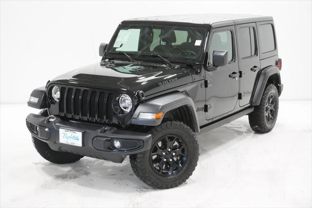 used 2022 Jeep Wrangler Unlimited car, priced at $30,995