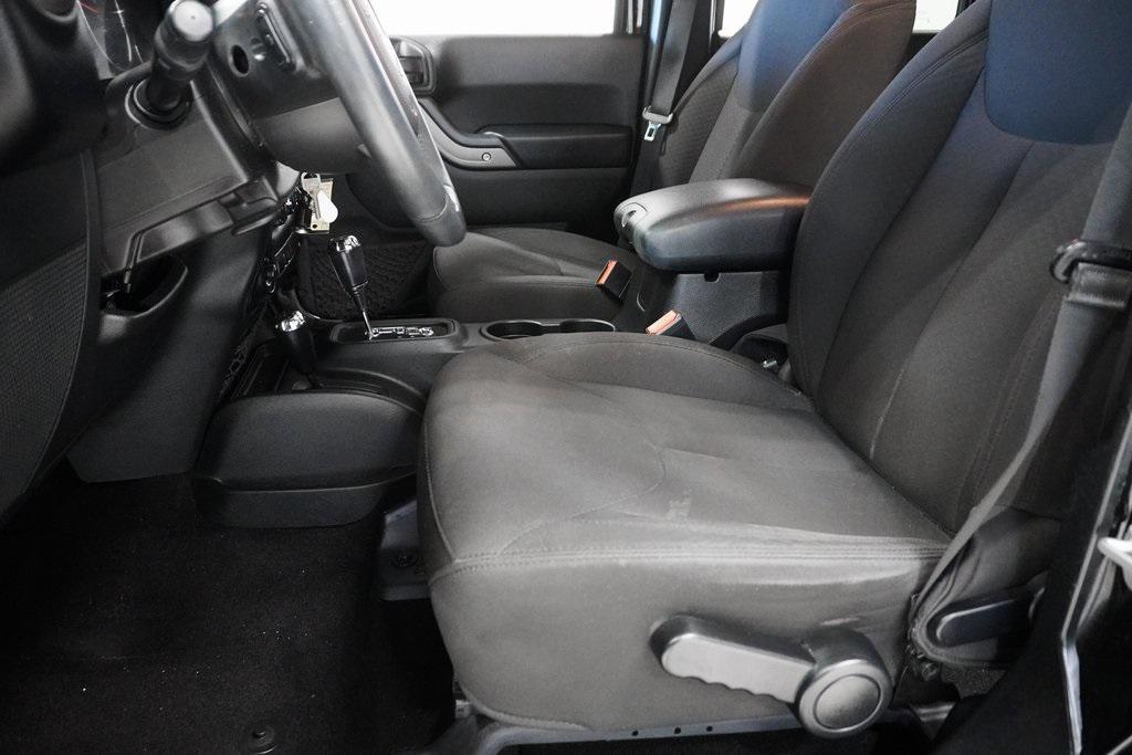 used 2017 Jeep Wrangler Unlimited car, priced at $18,495