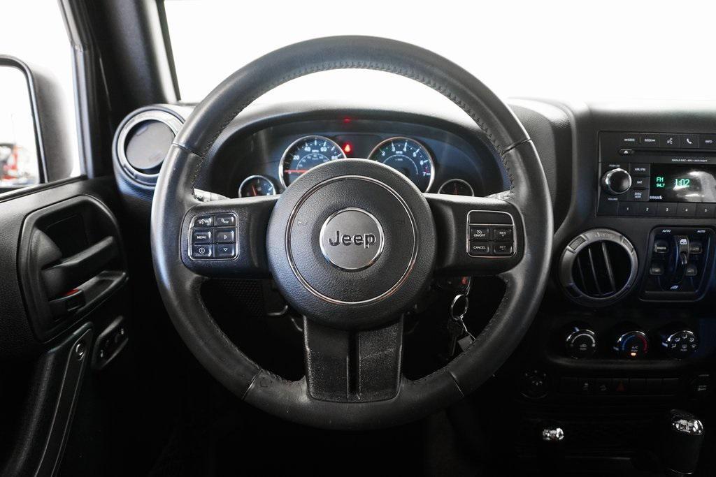 used 2017 Jeep Wrangler Unlimited car, priced at $18,495