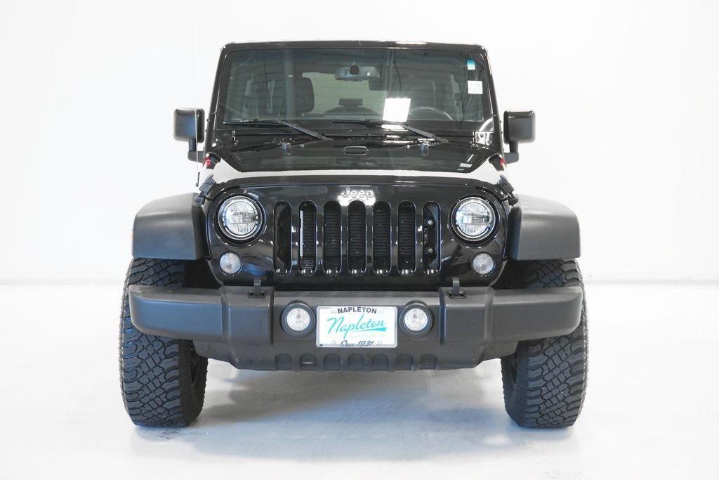 used 2017 Jeep Wrangler Unlimited car, priced at $18,495