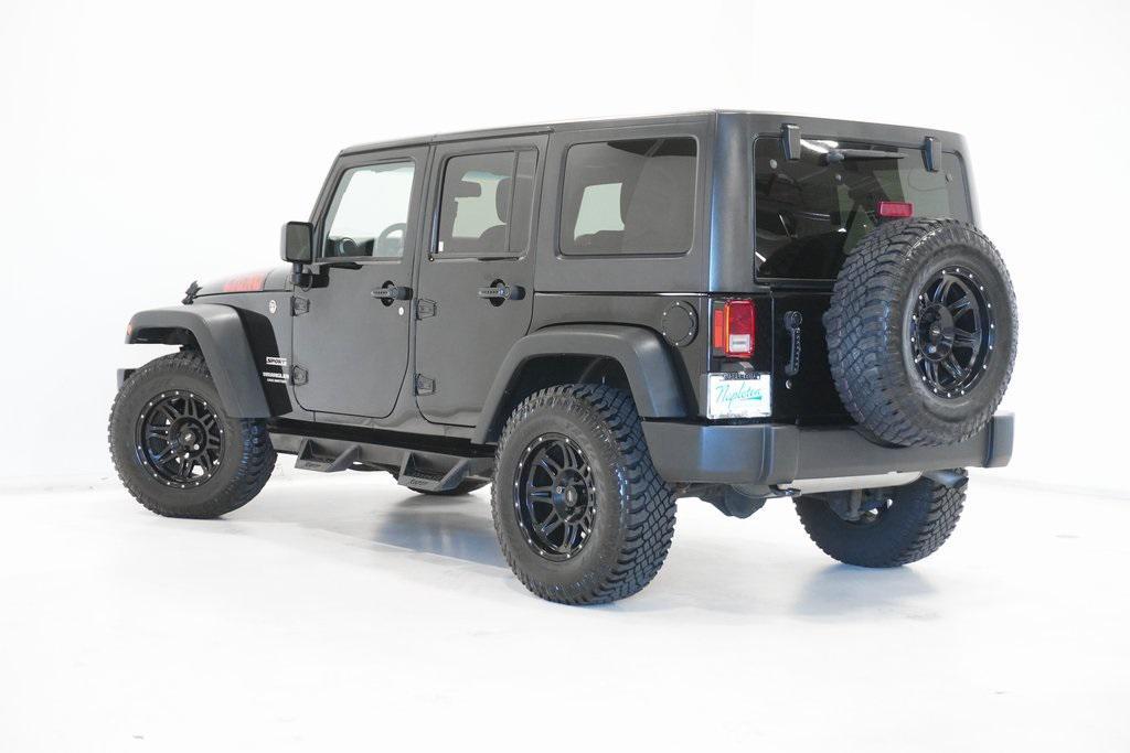used 2017 Jeep Wrangler Unlimited car, priced at $18,495