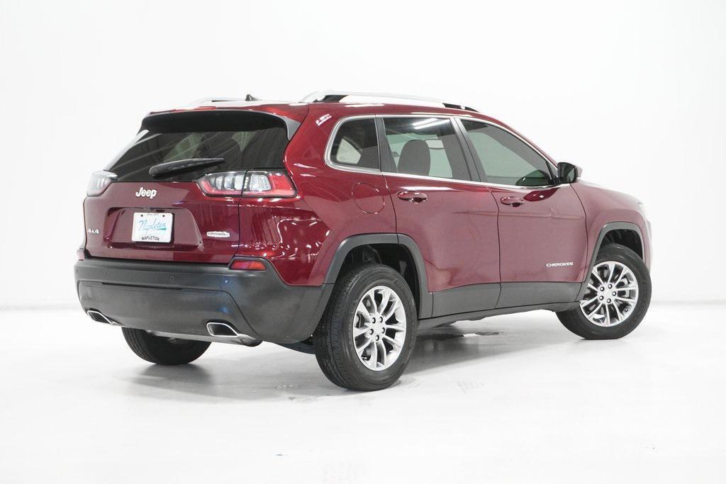used 2021 Jeep Cherokee car, priced at $22,995