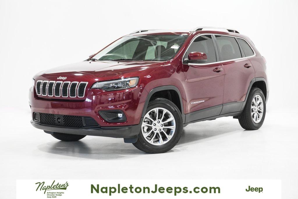 used 2021 Jeep Cherokee car, priced at $22,995