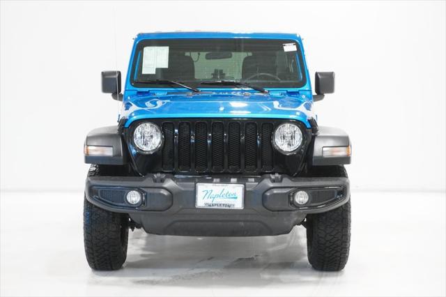 used 2021 Jeep Wrangler Unlimited car, priced at $29,495