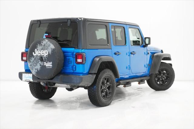 used 2021 Jeep Wrangler Unlimited car, priced at $29,495