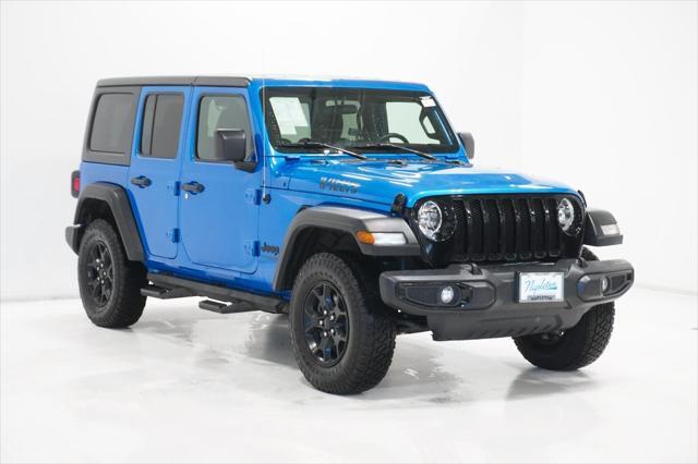 used 2021 Jeep Wrangler Unlimited car, priced at $29,495