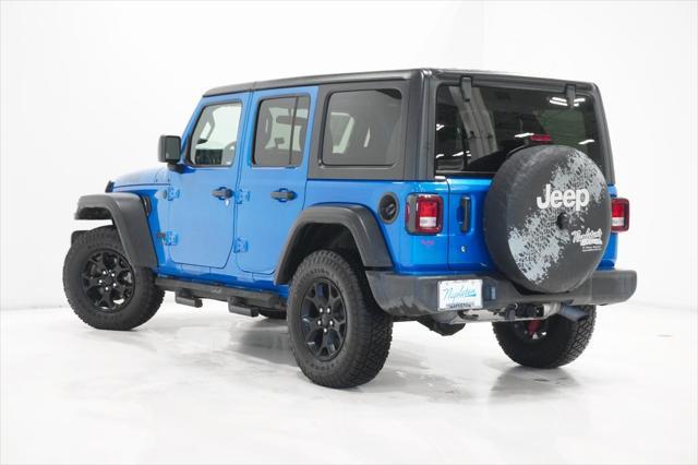 used 2021 Jeep Wrangler Unlimited car, priced at $29,495