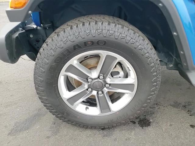 used 2022 Jeep Wrangler Unlimited car, priced at $30,495