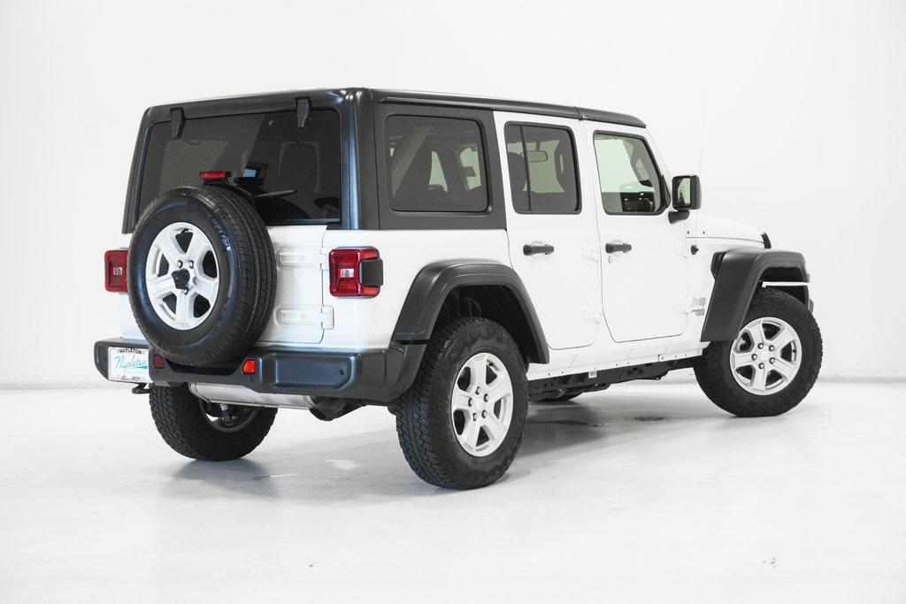used 2021 Jeep Wrangler Unlimited car, priced at $20,000