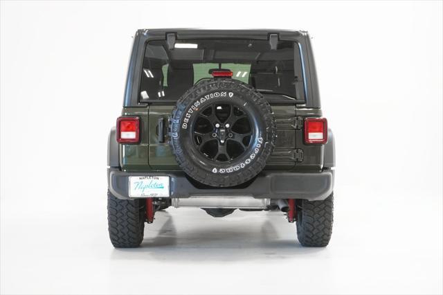 used 2021 Jeep Wrangler car, priced at $33,995