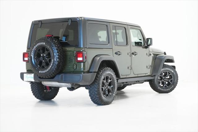 used 2021 Jeep Wrangler car, priced at $33,995