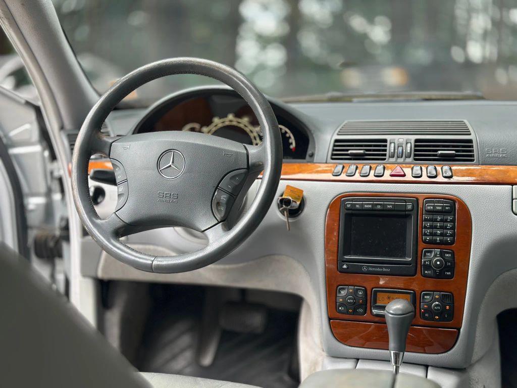 used 2002 Mercedes-Benz S-Class car, priced at $4,999